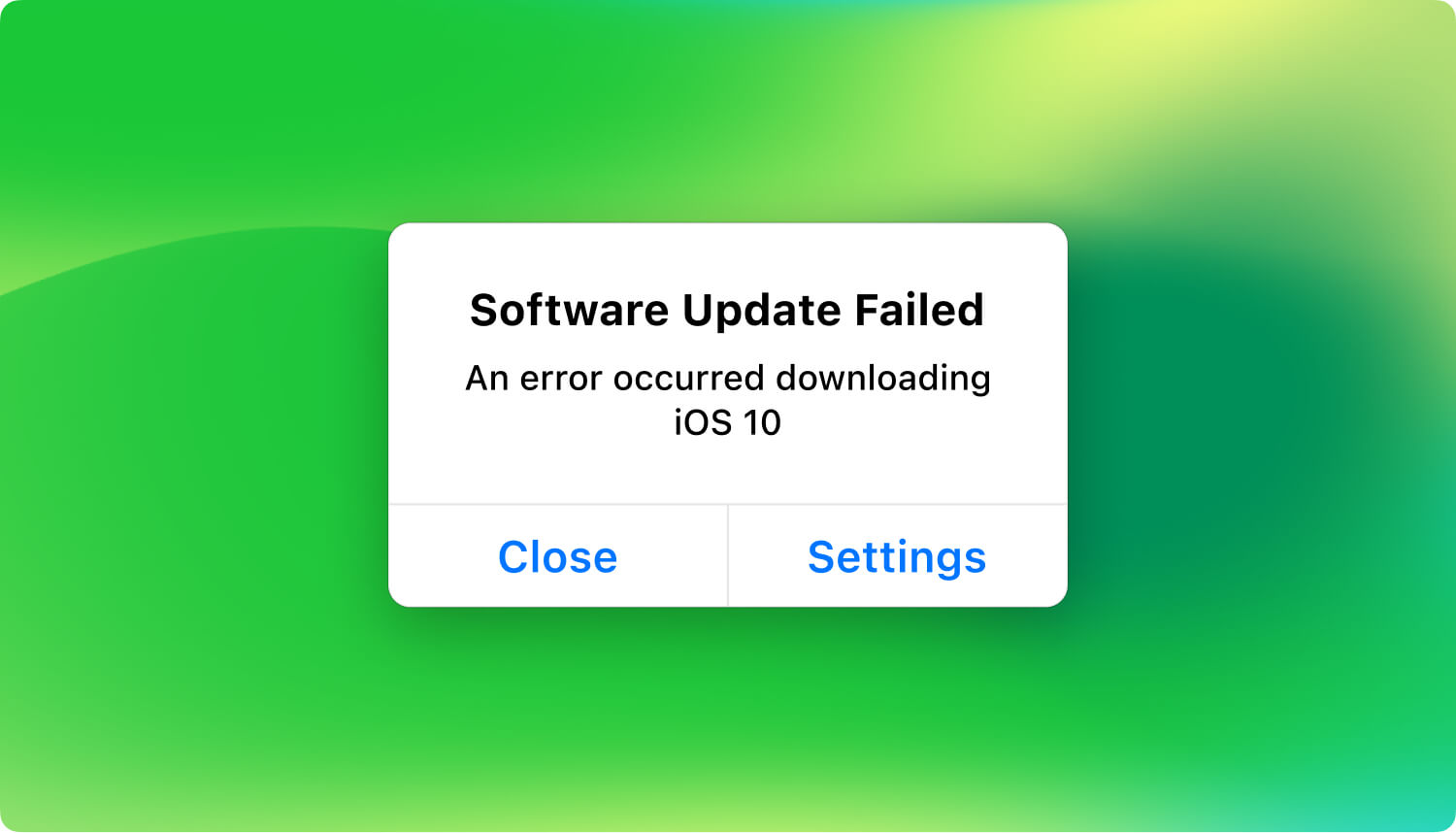 Problemas de actualización de Ios 10