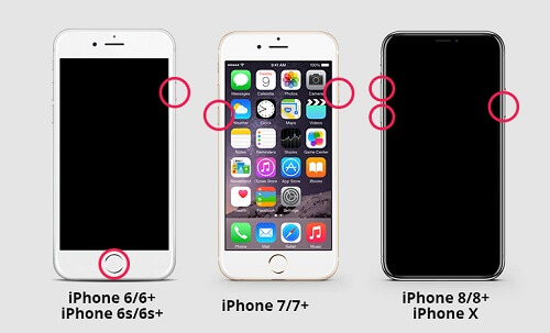 Hacer un reinicio forzado en iPhone Reparar tonos de texto de iPhone que no funcionan