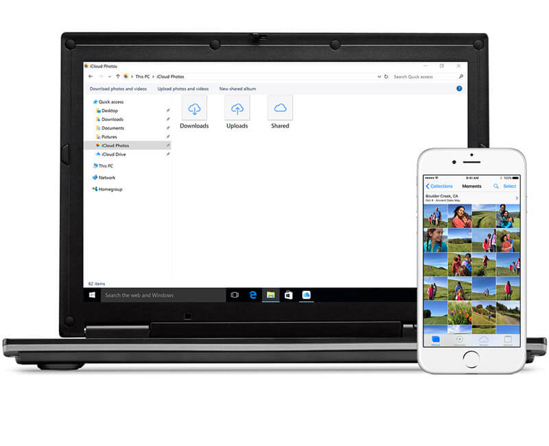 Acceda a iCloud Photo en una computadora con Windows