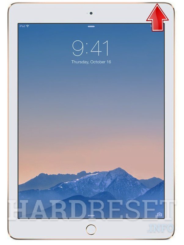 Restablecer el iPad Air 2 manualmente