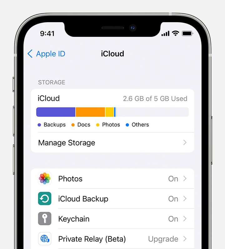Verifique el almacenamiento de iCloud para arreglar los elementos que no se han cargado en iCloud