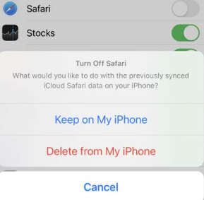 Solucionar el problema "iPhone Bookmarks Gone" usando iCloud