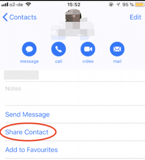 ¿Cómo copiar contactos del iPhone a la computadora usando el correo electrónico?