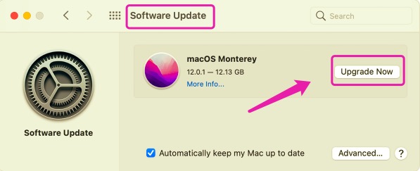 Actualice macOS para corregir el error 13010 de iTunes