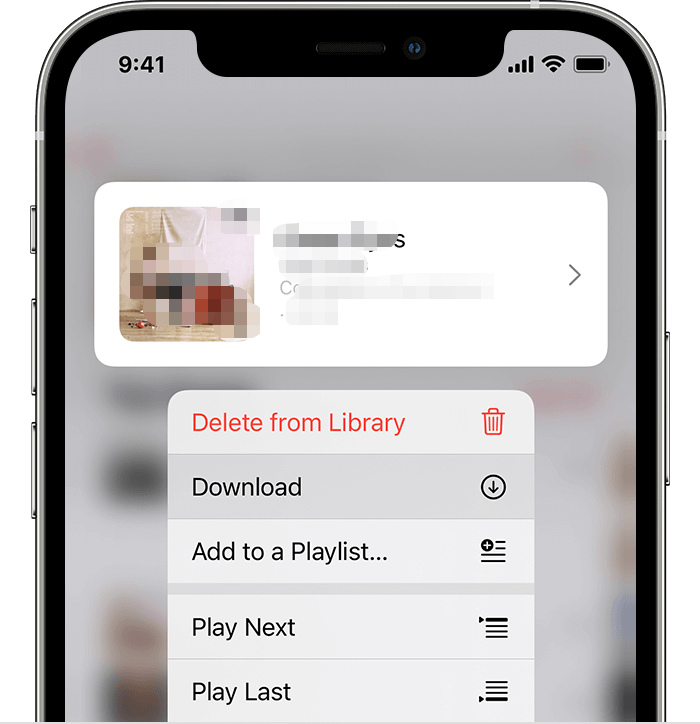 Cómo eliminar canciones en la aplicación Apple Music