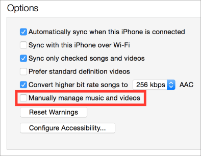 Cómo eliminar manualmente canciones del iPod con iTunes
