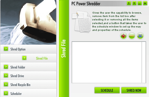 PC Power Shredder La alternativa a iShredder
