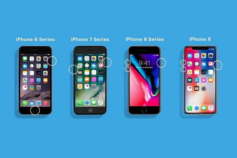 Diferentes formas de reiniciar un iPhone