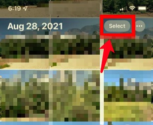 Cómo eliminar todas las fotos en iPhone a través de la aplicación de fotos