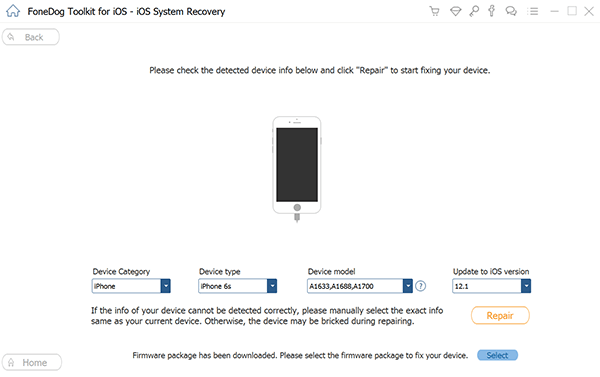 Descargar firmware para desbloquear iPhone 7