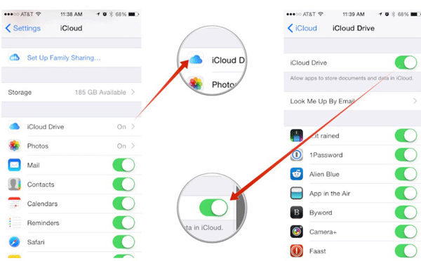 Transfiere archivos a tu iPhone usando iCloud
