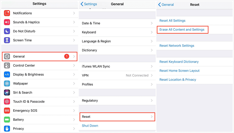 Recupere datos perdidos de iPhone con copia de seguridad a través de iCloud