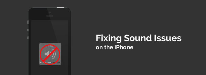 No solucione problemas de sonido en el iPhone