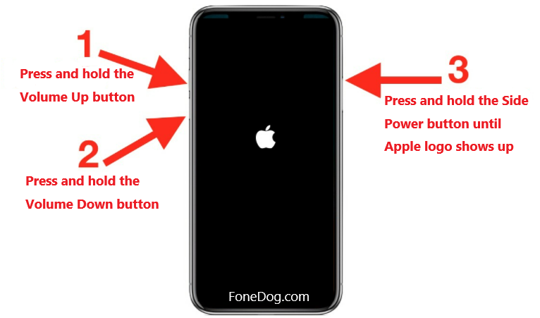 Forzar el reinicio para reparar el iPhone no se enciende después de la actualización