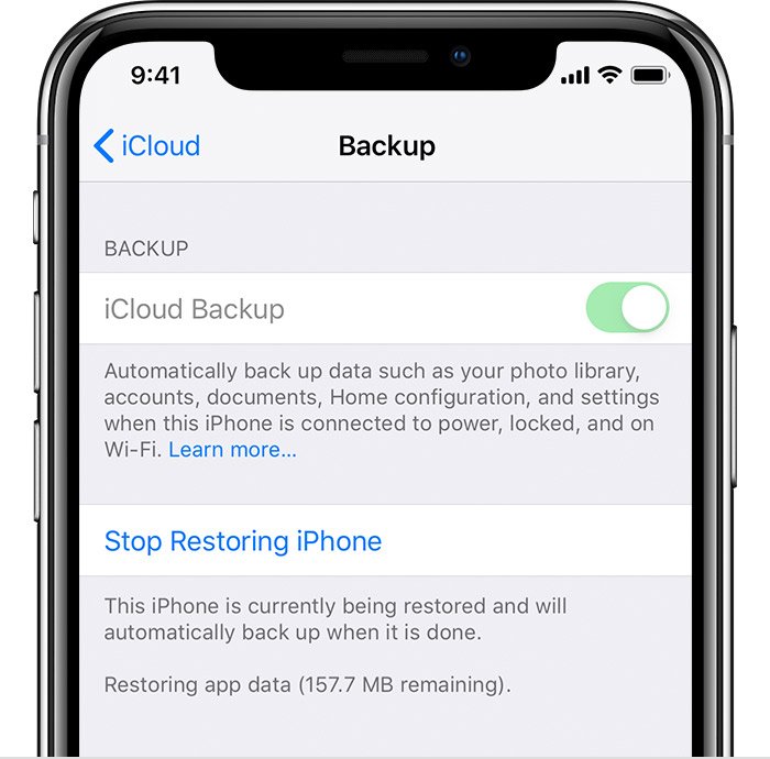 Cómo transferir WhatsApp de iPhone a iPhone usando iCloud Backup