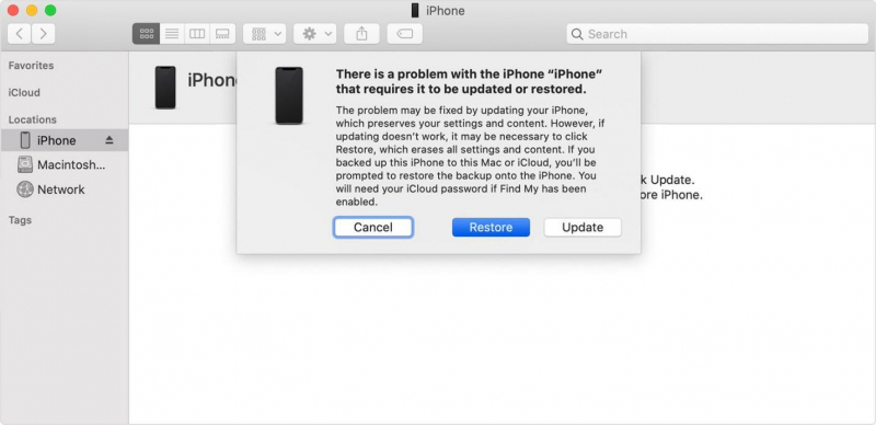Desbloquee el iPhone 6 gratis reiniciando
