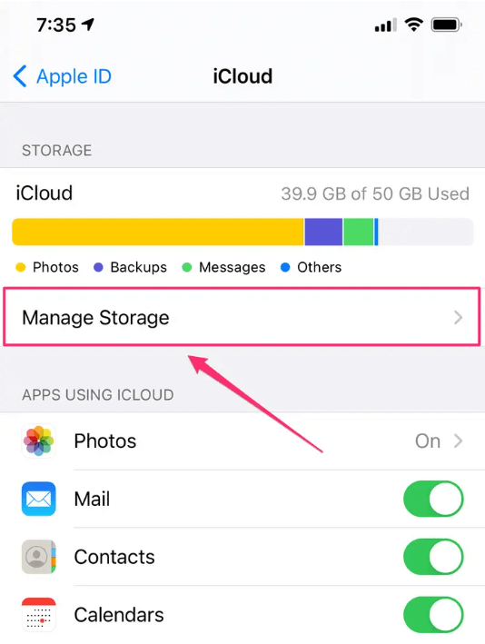 Recuperar números de teléfono eliminados usando iCloud Backup