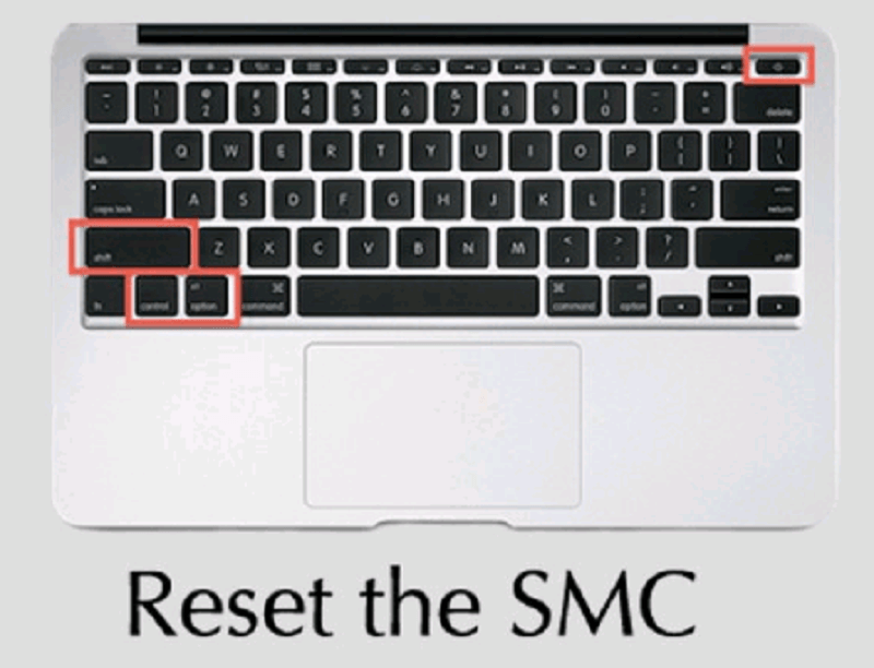 Restablecer el smc