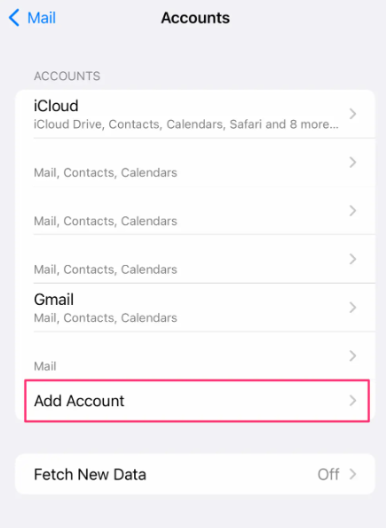 Transferir contactos de Samsung a iPhone usando una cuenta de Google