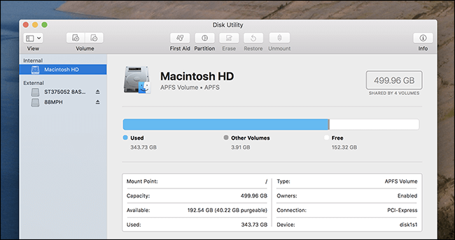 Cómo abrir la Utilidad de Discos en Mac