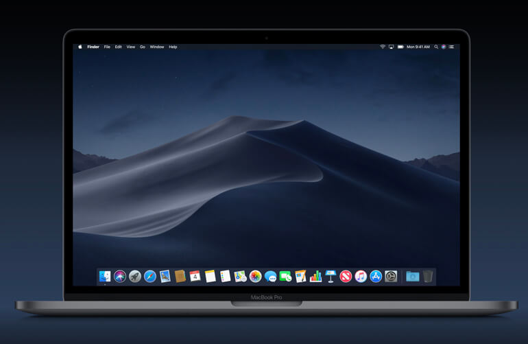 Habilitar el modo oscuro Powermymac Modo oscuro