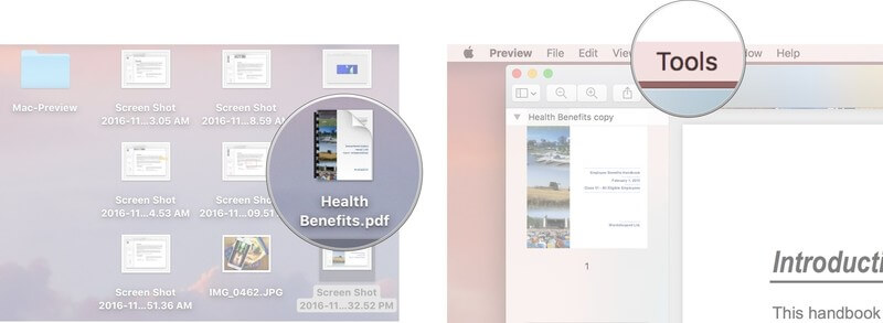Cómo recortar una imagen de herramientas