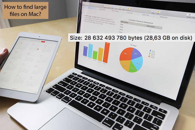 Cómo encontrar archivos grandes en Mac