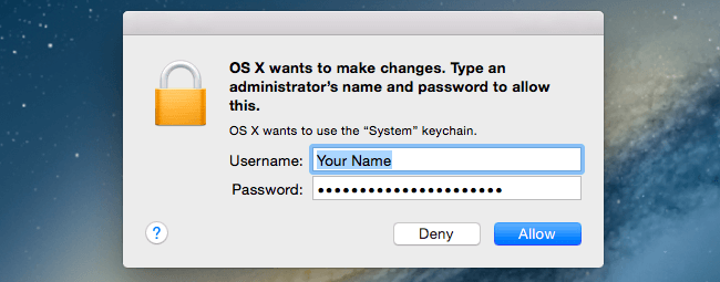 Cómo encontrar la contraseña de Wifi en Mac Ingresar contraseña