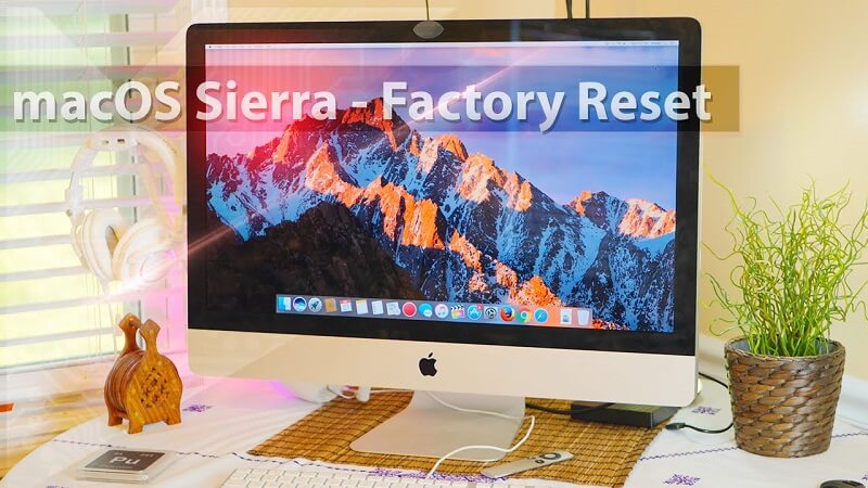 Cómo restablecer Mac a la configuración de fábrica