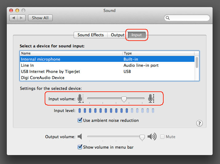 No arreglar audio cuando se graba la pantalla en Mac