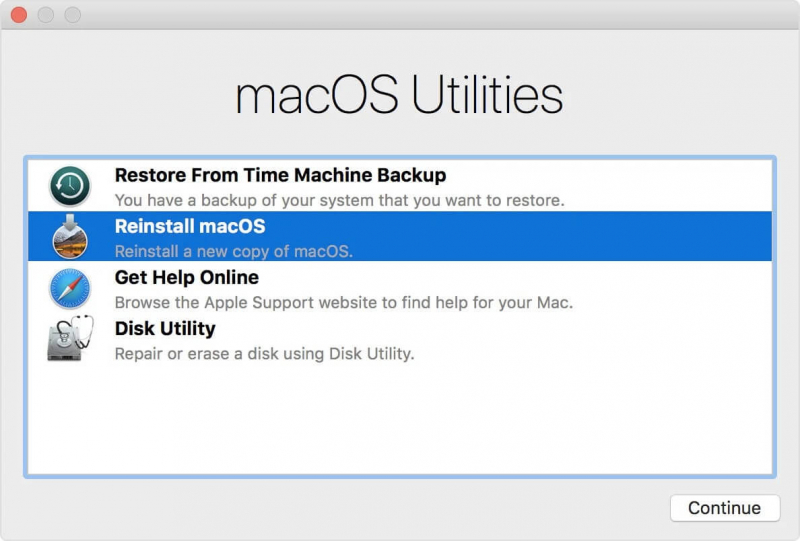 Abrir Utilidad de disco con la utilidad macOS