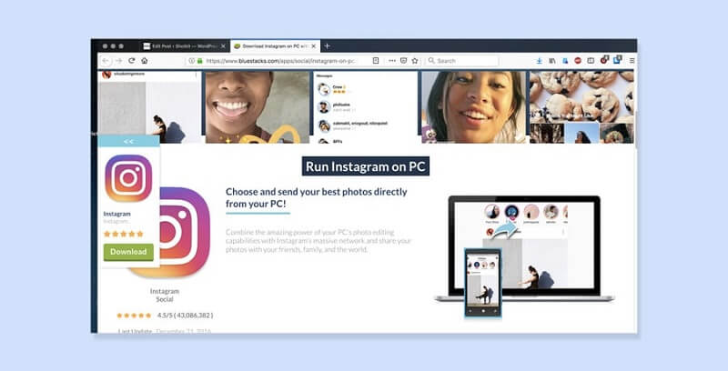 Publicar en Instagram desde Mac Instagram