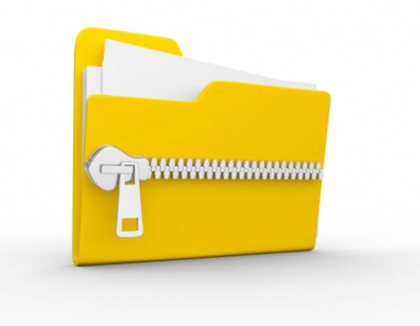 No se puede expandir el archivo zip