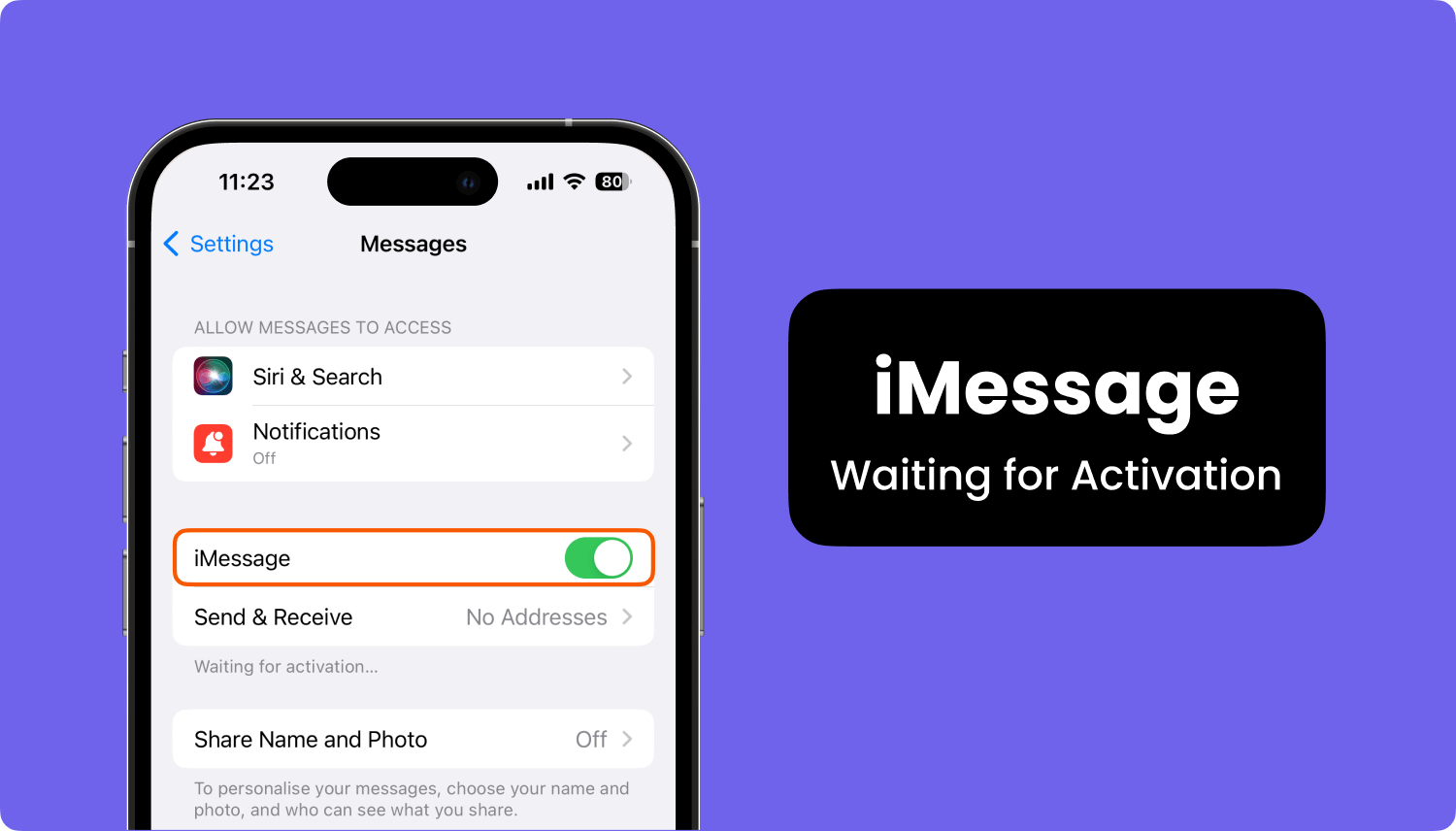 Comprobación de dónde almacena iMessage los mensajes de audio