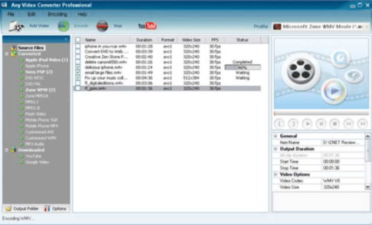 Otras alternativas: cualquier convertidor de video
