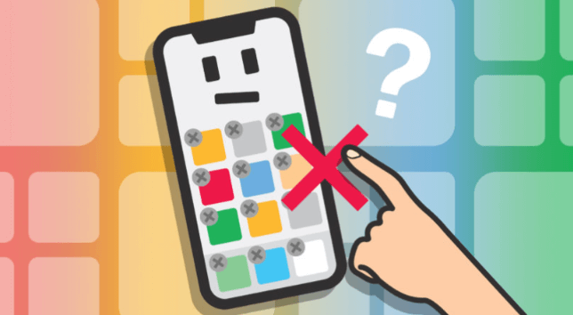 La aplicación no se elimina en el iPhone