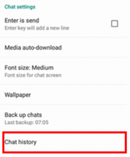 Elimine permanentemente los mensajes de WhatsApp de iPhone mediante la eliminación del historial de chat