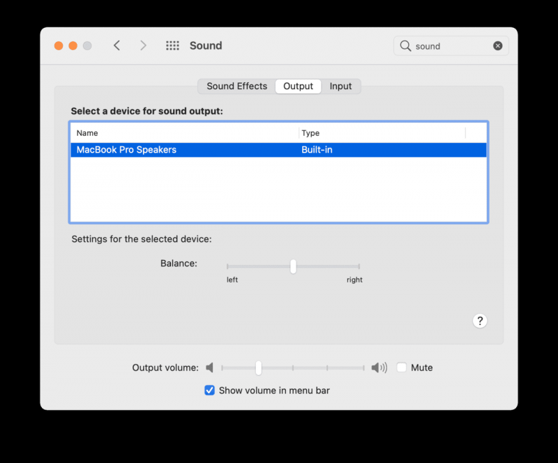 Verifique la configuración de silencio para reparar Chrome No Sound Mac sucede
