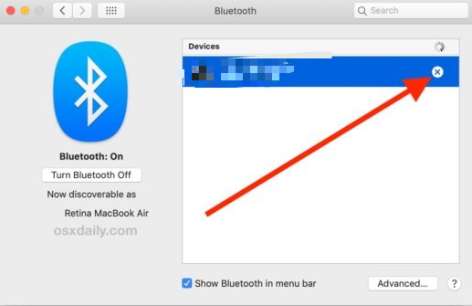 Vuelve a conectar Beats a Mac