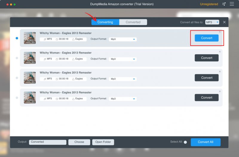 El mejor descargador de música de Amazon: DumpMedia Amazon Music Converter - Convertir