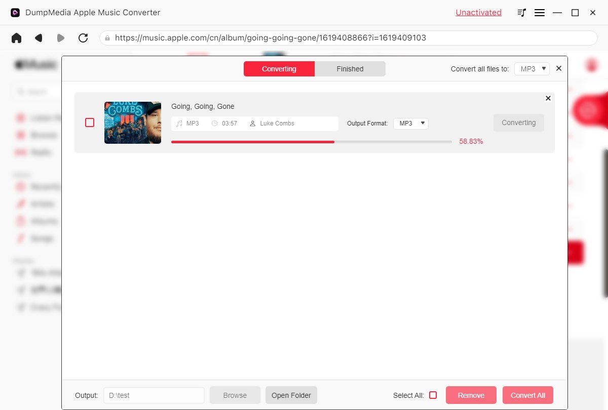 Convierta Apple Music a MP3 con DumpMedia Apple Music Converter