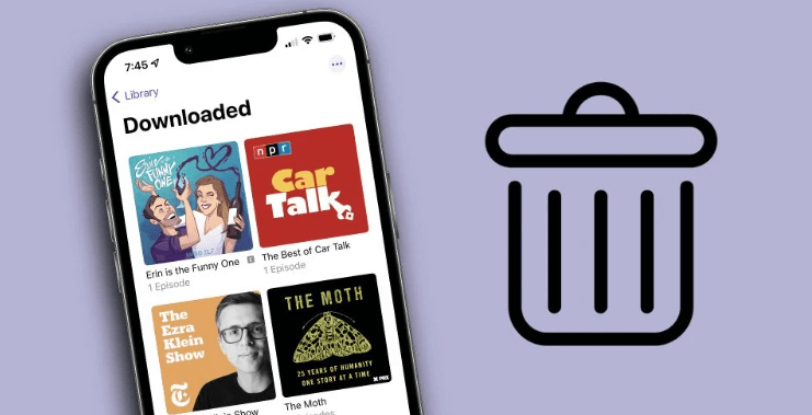 Cómo eliminar podcasts de iPhone