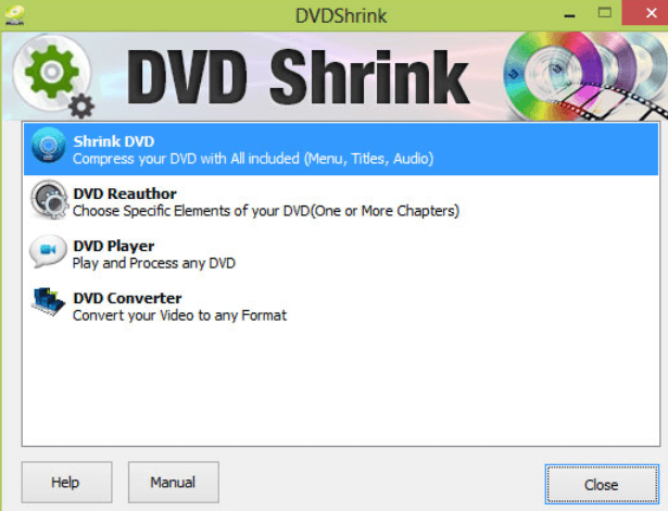 Alternativa a DVDFab Passkey - DVDShrink
