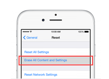 Restablecer para resolver cuando el iPhone no elimina el correo de voz