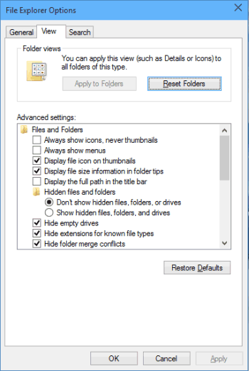 Abrir las opciones del Explorador de archivos para reparar la tarjeta SD está en blanco o tiene un sistema de archivos no compatible resuelto