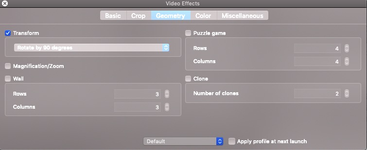 Terminar Girar video por VLC
