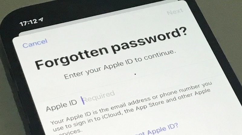 Vaya al sitio web oficial de Apple ID para eliminar la cuenta de iCloud
