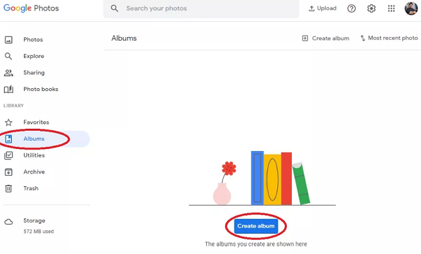Usando Google Fotos