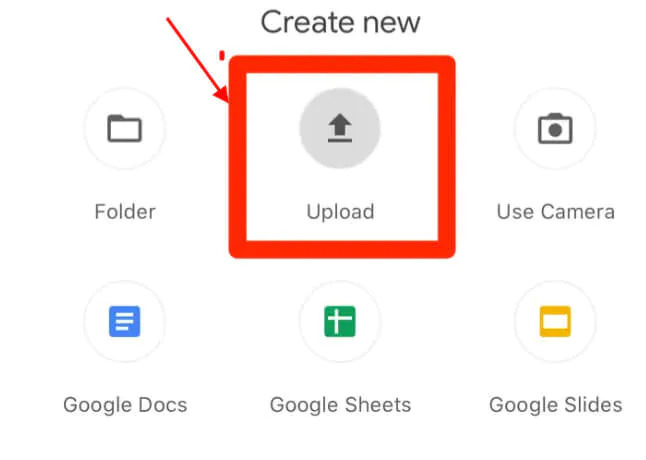 Transfiera fotos de iPhone a una computadora portátil usando Google Drive