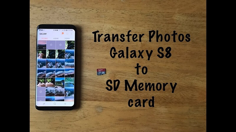 Cómo mover imágenes a la tarjeta SD en Galaxy S8